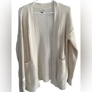 Universal Thread Women's Cream Cardigan